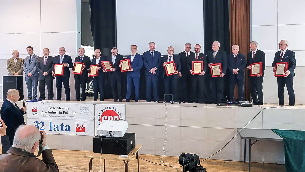 A Distinguished Honor for Our Senior President—Dr. Eng. Wiesław Zinka
