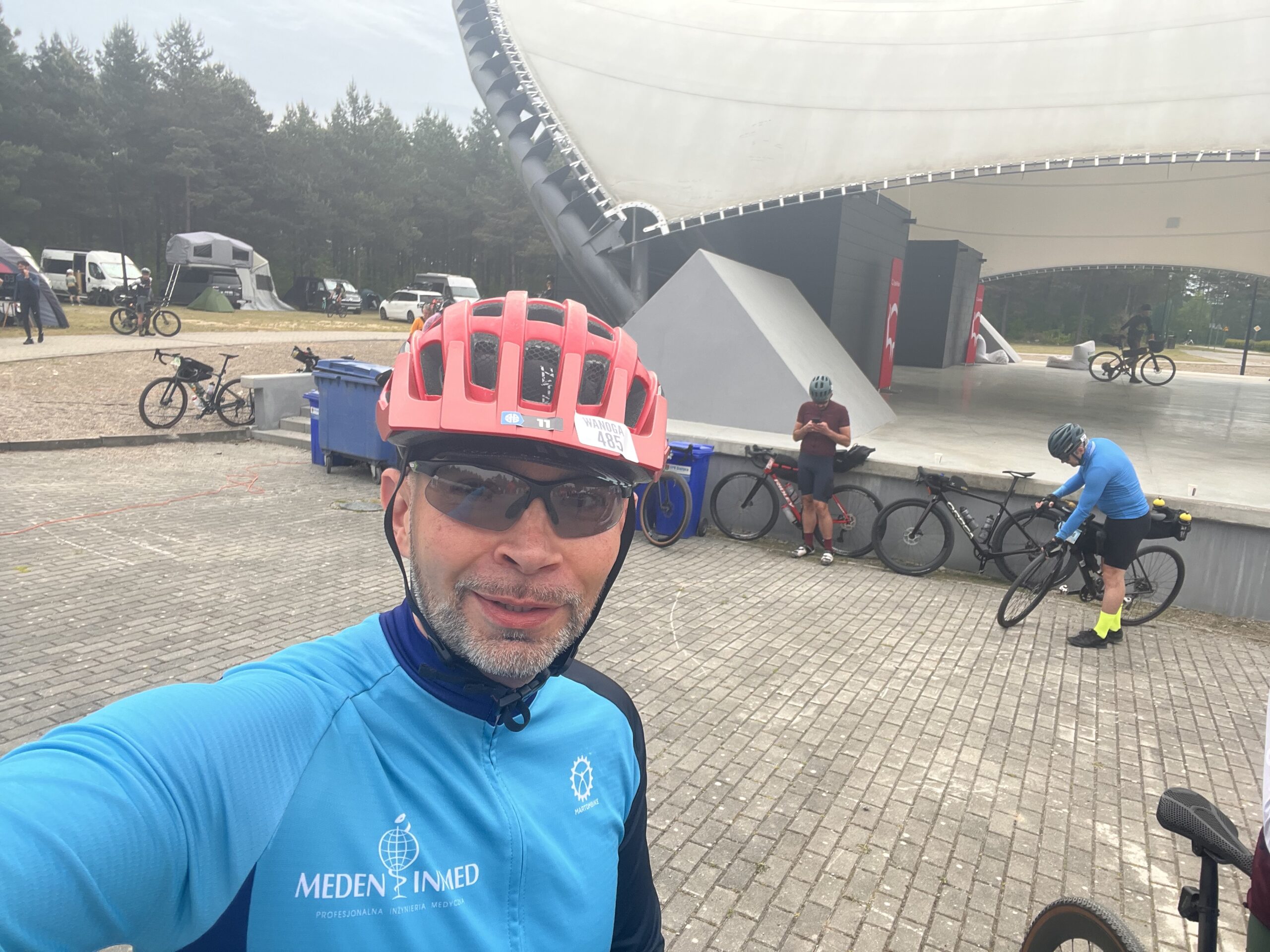 Ultramaraton rowerowy Wanoga: Zmiana planu na 230. kilometrze
